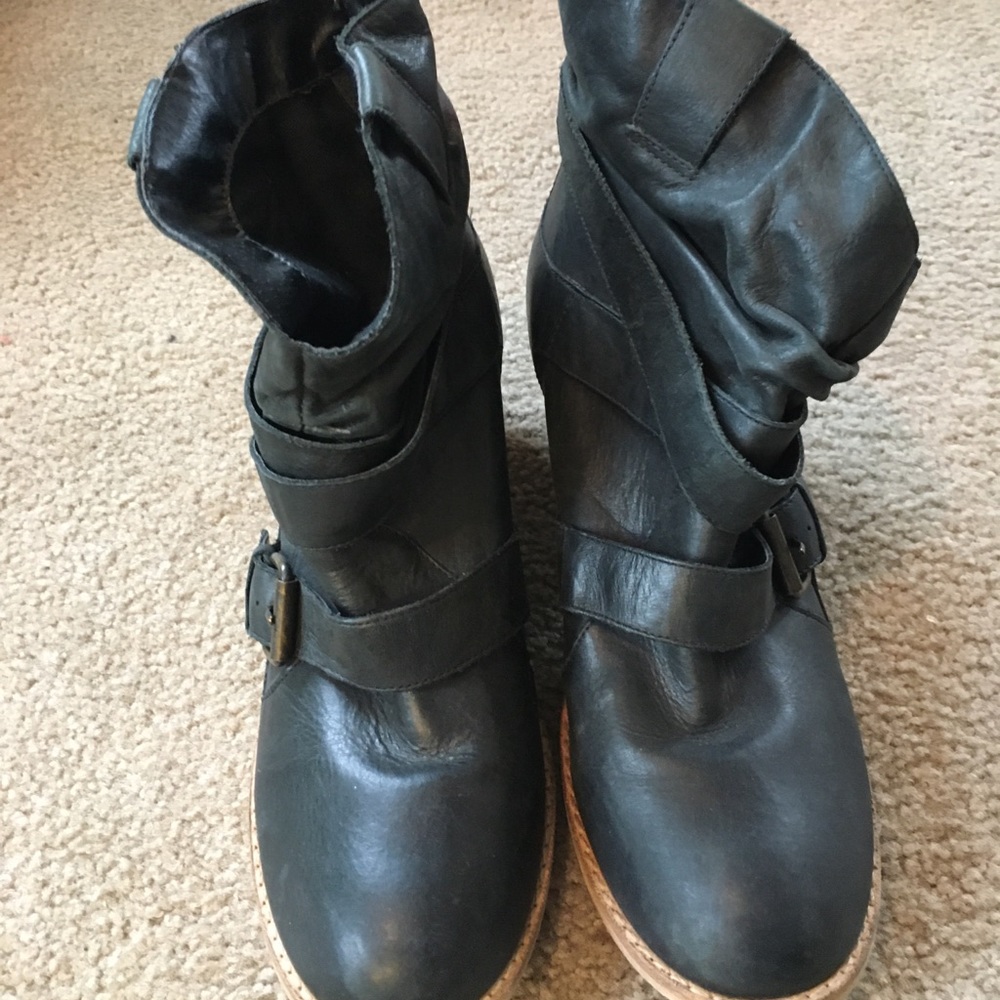 BP leather booties